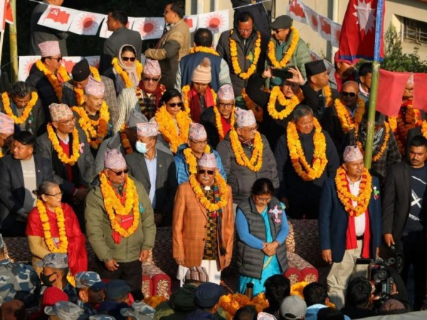 अध्यक्ष ओलीलाई उनको जन्मथलोमा  भव्य स्वागत