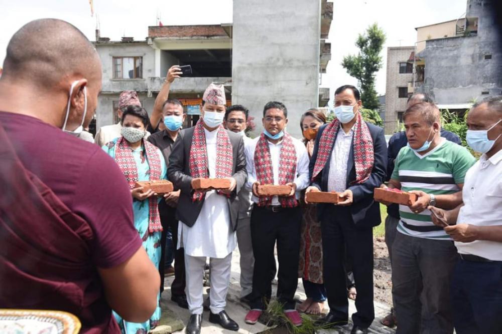 एक वडा एक पार्क ः मेयर शाक्य