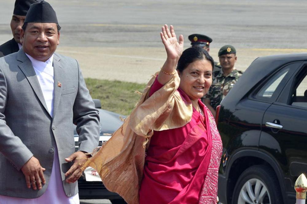 राष्ट्रपति भण्डारी आज काभ्रे जाँदै