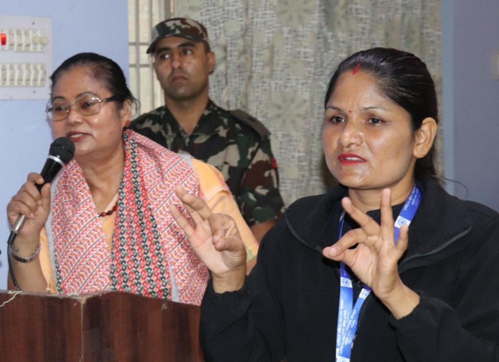 अपाङ्गता  भएका सम्पूर्ण व्यक्तिको स्वास्थ्य बिमा गराउने तयारीमा छौँ: मन्त्री चौधरी