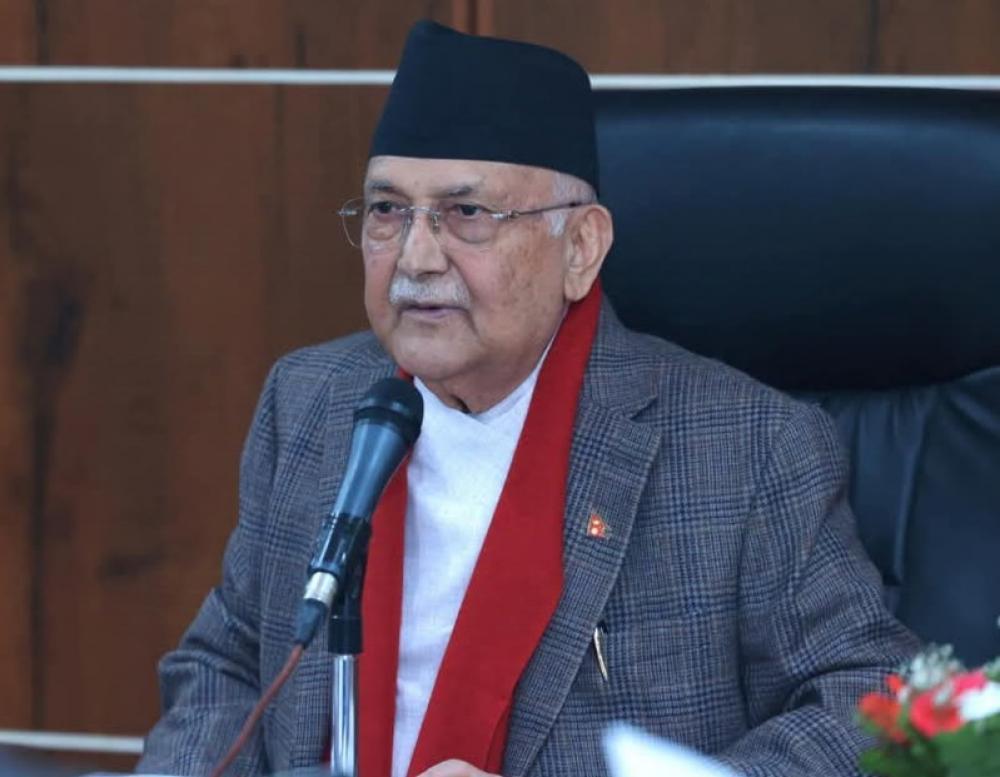 भारतीय मिडियाको टिप्पणी प्रति प्रधानमन्त्री ओलीकाे आपत्ति ।