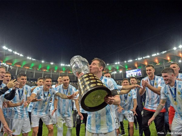 ब्राजिललाई पराजित गर्दै अर्जेन्टिना कोपा अमेरिका च्याम्पियन, मेस्सीले जिते पहिलो अन्तर्राष्ट्रिय ट्रफी