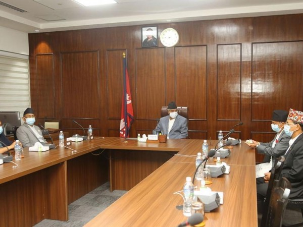 बैठक बस्दै मन्त्रिपरिषद