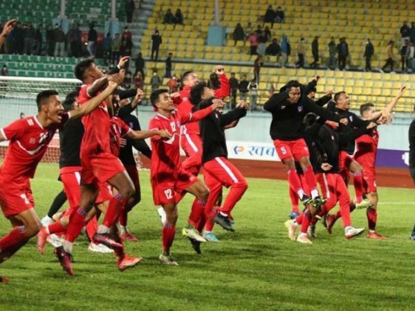 नेपाललाई त्रिदेशीय फुटबल प्रतियोगिताको उपाधि