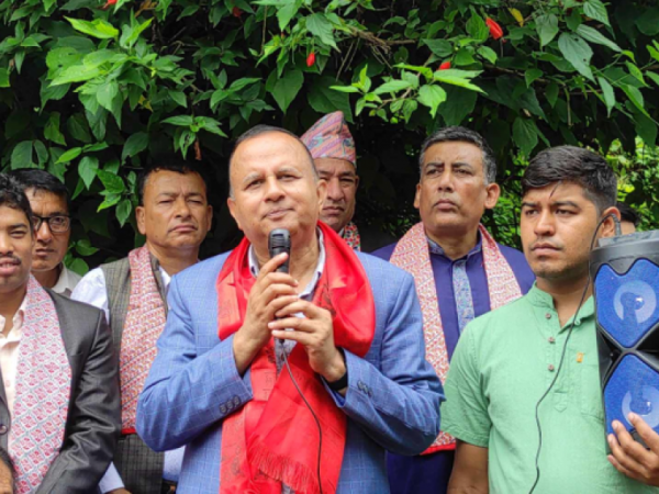 नेपाली जनताको विकासका प्रति आकांक्षा रहेको एमाले मात्र हो: पोखरेल