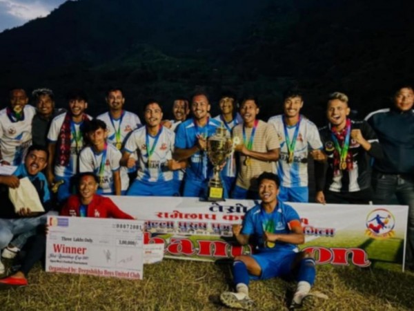 तेस्राे रामेछाप कपको उपाधि दीपशिखा व्वाईजलाई ।