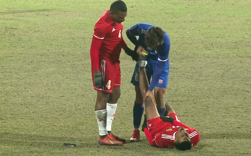 तनावपूर्ण बन्यो मरिससविरुद्धको दोस्रो अन्तर्राष्ट्रिय मैत्रीपूर्ण खेल 