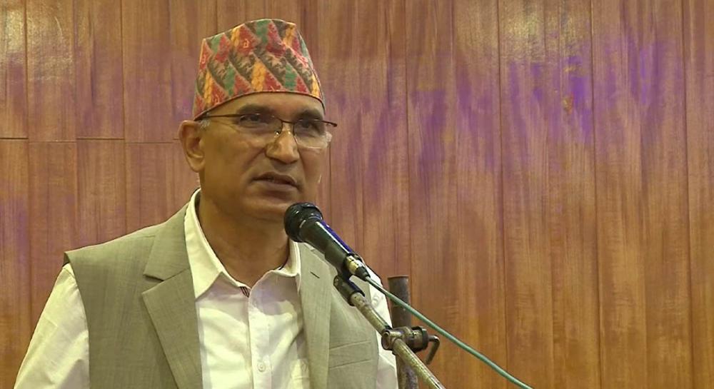 देशलाई संकटको भुमरीबाट बचाँउनको लागि ओली नेतृत्वको सरकार चाहिन्छ:उपाध्यक्ष  पौडेल