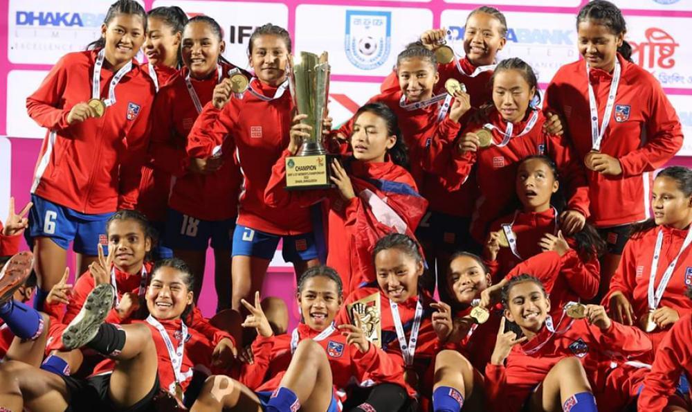 साफ च्याम्पियनशिपको उपाधि नेपाललाई