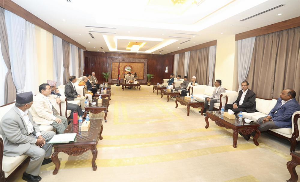निर्वाचनका सन्दर्भमा गठबन्धनले एमालेसँग प्रस्ताव माग्ने