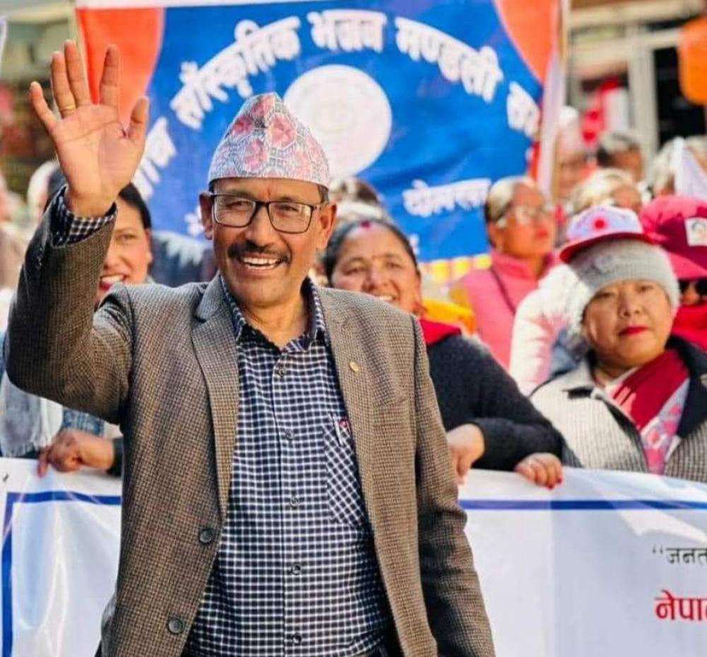 एमाले दोलखाको अध्यक्षमा श्रेष्ठ बिजयी