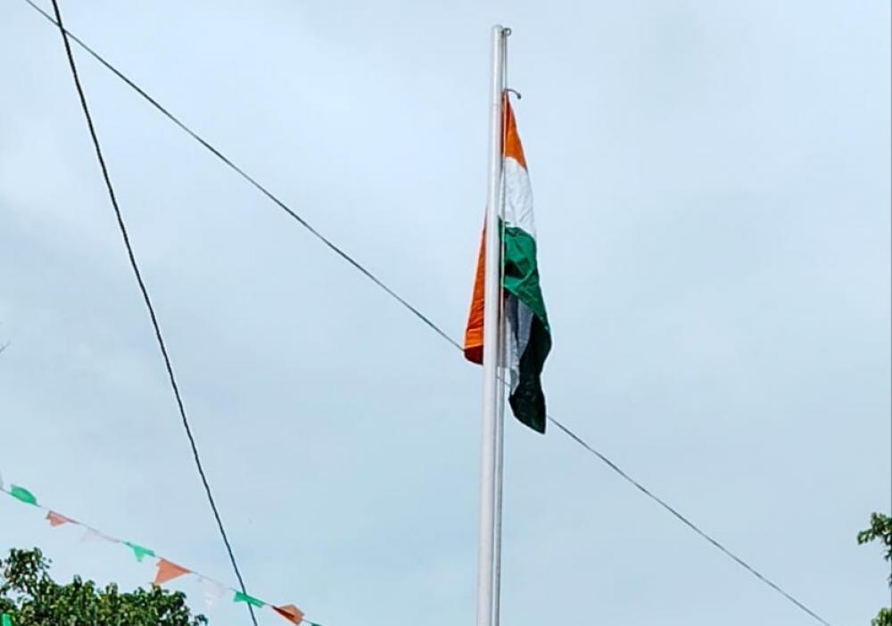 भारतकाे ७८औं स्वतन्त्रता दिवसकाे अवसरमा सिमानाकामा झण्डाेत्सव।