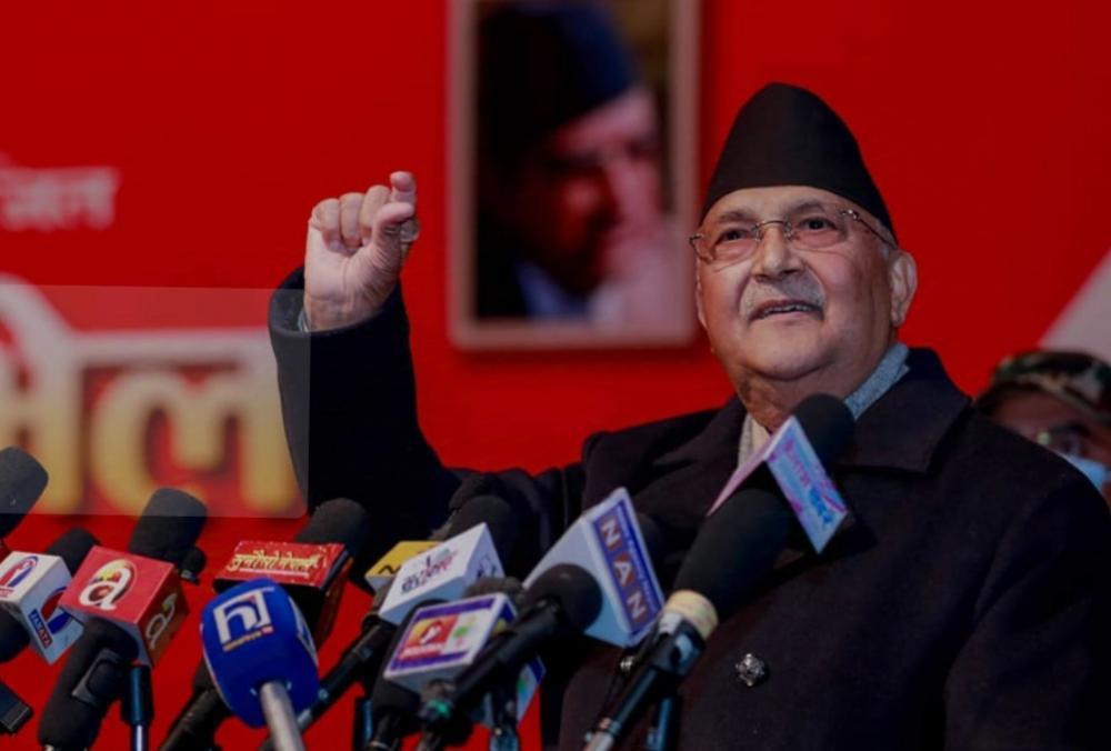 आज काठमाडौंमा एमालेको विशाल जागरण सभा हुँदै ।