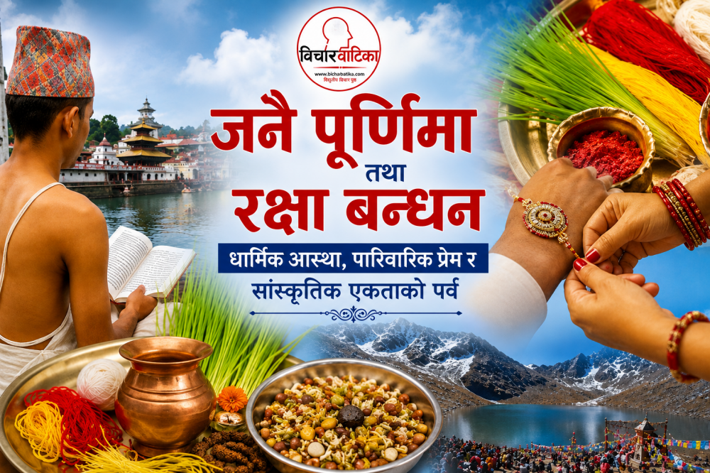जनै पूर्णिमा तथा रक्षा बन्धन : धार्मिक आस्था, पारिवारिक प्रेम र सांस्कृतिक एकताको पर्व